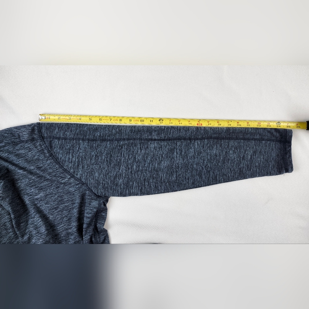 Rugged Elements Men's Long Sleeve Crew Neck Tee, Gray Blue, Size Large - Picture 6 of 10